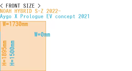 #NOAH HYBRID S-Z 2022- + Aygo X Prologue EV concept 2021